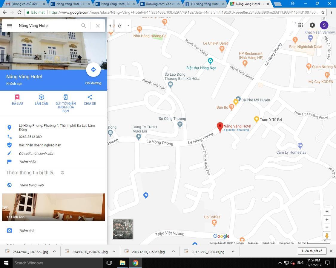 Nang Vang Hotel Далат Экстерьер фото